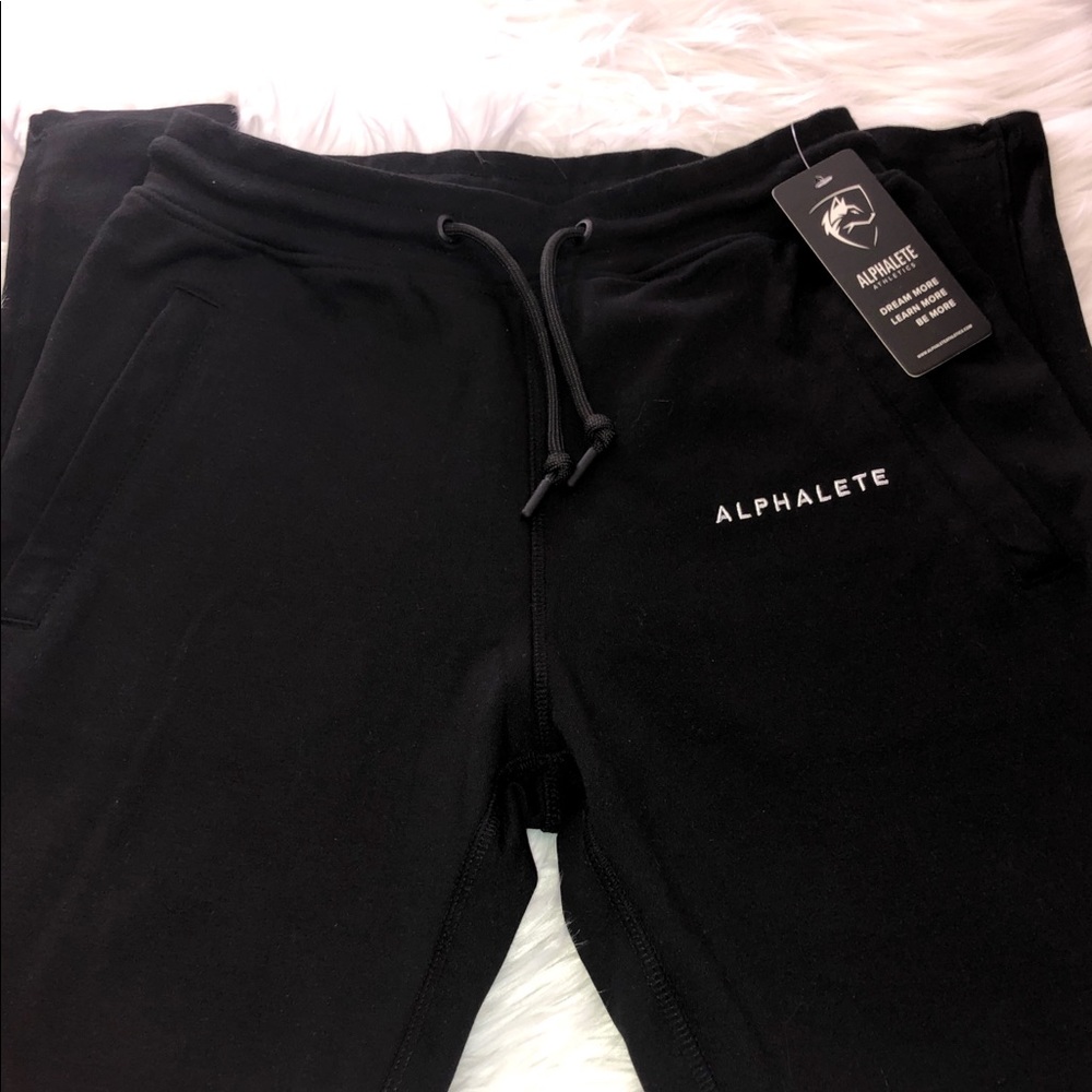 Alphalete black joggers